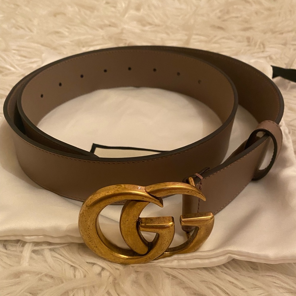 Gucci Double G buckle belt